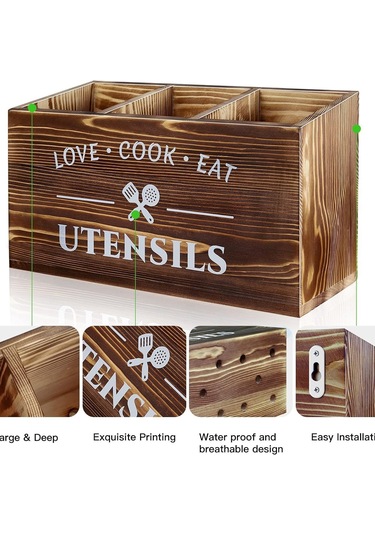 Mutfak Masaüstü Saklama Kutusu Organizatör Kutusu-beyaz