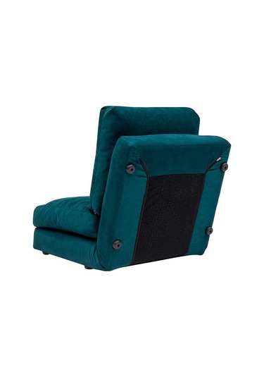 Pafu Taida Tekli Katlanır Yataklı Uzanma Koltuğu Petrol Yeşil