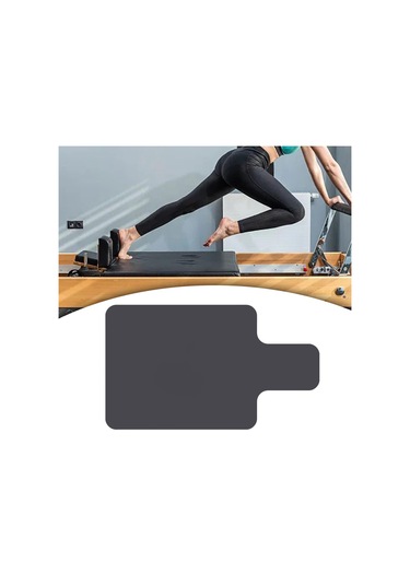 Suntek Reformer Için Pilates Matı Kalın Düz Renk Kapak 39 Gri