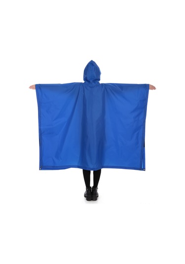 Leezsing 210d Poliester Çok Amaçlı Yağmurluk - Pu8000mm Su Geçirmez, Kamp Matı/sun Shelter İçin Uygun, Hafif Ve Taşınabilir Mavi Mavi