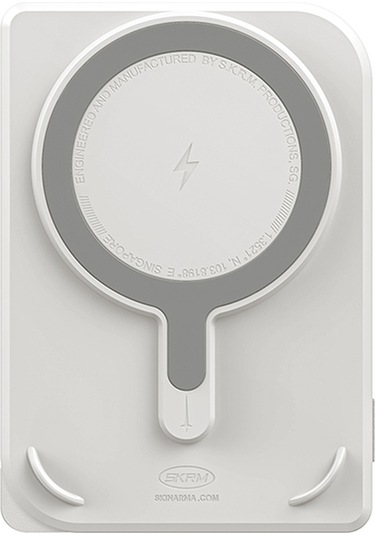 Skinarma Nexus Nova Kablosuz Ve Pd Hızlı Şarj Özellikli Standlı Powerbank 20w 5000mah Açık Gri