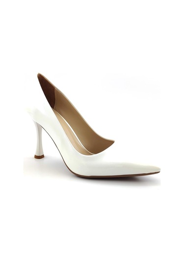 L&l 1401 Günlük Kadın Topuklu Ayakkabı-beyaz Beyaz