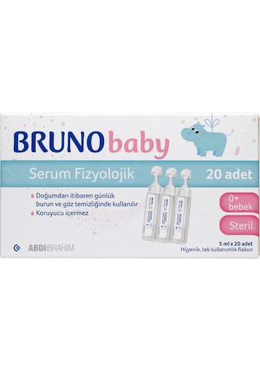 Bruno Baby Serum Fizyolojik 5 ML x 20 Flakon