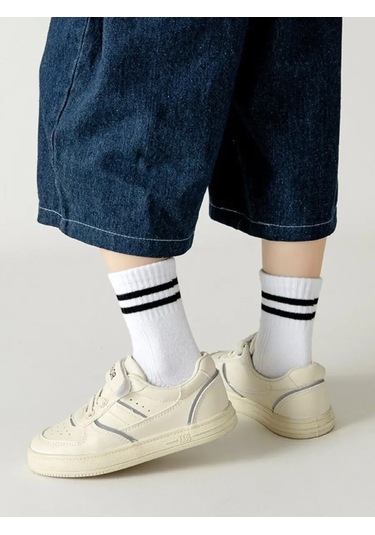 Polly&tim Çocuk Çorapları 5 Çift Set 168720329 Beyaz