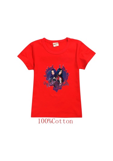 Mınıso Çocuk Karikatür Baskılı T-shirt - Erkek Ve Kız Çocuklar İçin Casual Tişörtkoyu Gri Koyu Gri