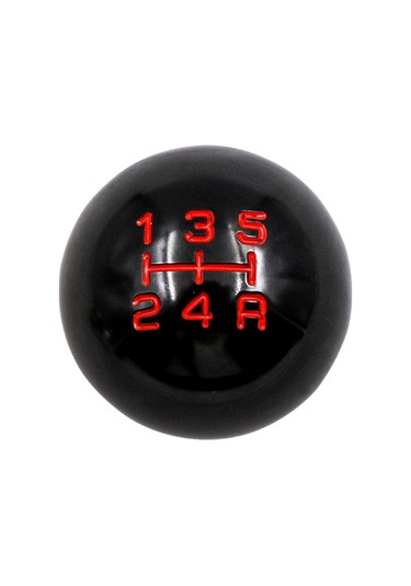 Yifomall "honda Civic Fd2 Type-r İçin 5 Vitesli Dayanıklı Metal Vites Topuzu - Kolay Montaj" Siyah