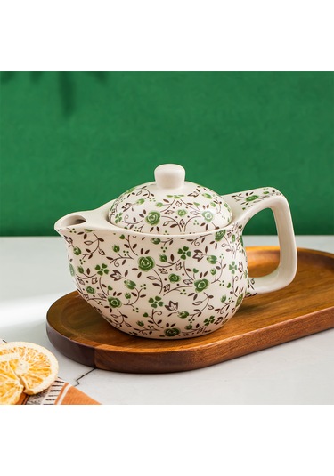 Kosova Dem-132 Isıya Dayanıklı Porselen Demlik 400 Ml Çok Renkli