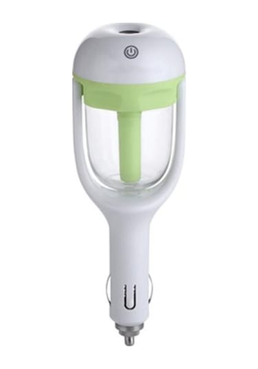 Suofeng Araç Usb Nemlendirici Ve Hava Temizleyici - Yeşil, Anion Salgılayıcı, Kokusuz Ortam, Otomatik Kapatma, Uyumlu Parfüm Yağı