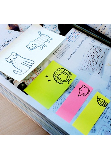 Eagle 75x100 MM Klasik Renk Yapışkanlı Not Kağıdı 100 Yaprak Sarı 657 12 Adet