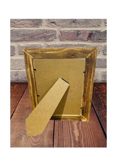 Kişiye Özel Bambu Ahşap Aile Fotoğraf Çerçevesi 15x20 Cm