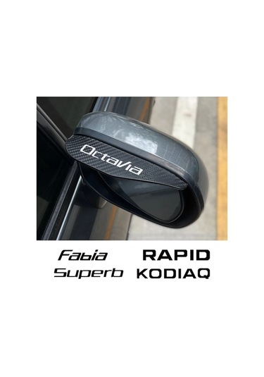 Trendooze Yağmur Superb-araba Superb Skoda Scala Roomster Rapid Octavia Kodiaq Kaş Karoq Kamiq Fabia Enyaq Dikiz Citigo Aynası Aksesuarları Xi
