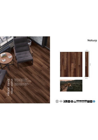 Agt Parke Natura Niksar Ceviz 1 Paket 1,8336 M2