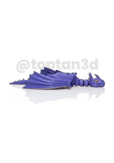 Mega Boy Ejderhanı Nasıl Eğitirsin Rüzgar Delici Ejderhası Hareketli Figür - 25cm