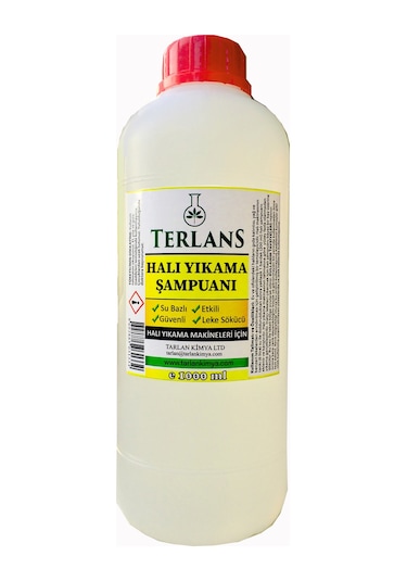 Terlans Makine İçin Halı Yıkama Şampuanı 1 L