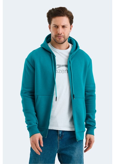 Slazenger Vonda 2 Li Set Erkek Sweatshırt Siyah - Petrol
