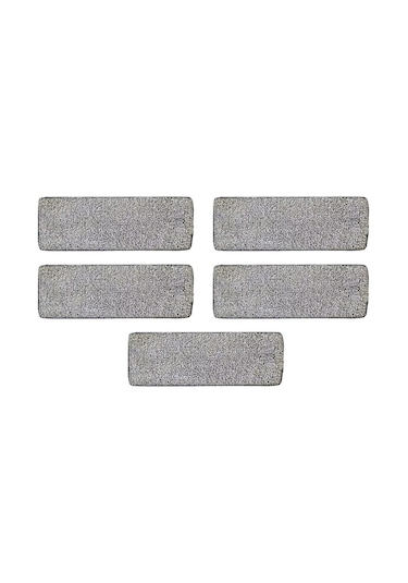 5 Adet Zambak Mikrofiber Yedek Mop Başlığı - Mop Bezi - Zambak Mo