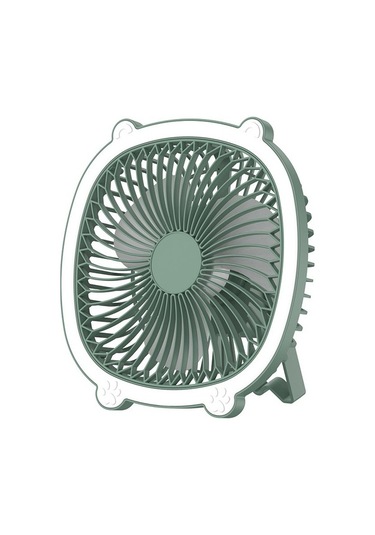 Mkjınmeı Masaüstü Fan Ev Tipi Masa Lambası Dolgu Işığı Küçük Fan Fwm6nm Yeşil