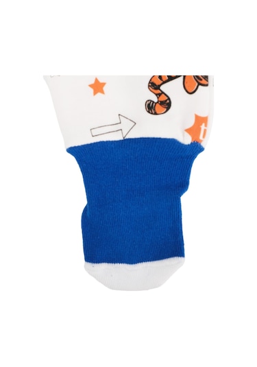 Bebelop Tiger Baskılı Çoraplı Pijama Altı 001