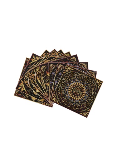 Shineyee 10 Adet 15x15cm Manto Stili Mutfak Banyo Duvar Stickerı - Suya Yağa Dayanıklı Pvc Duvar Dekoru Yenileme Rastgele Model Diğer