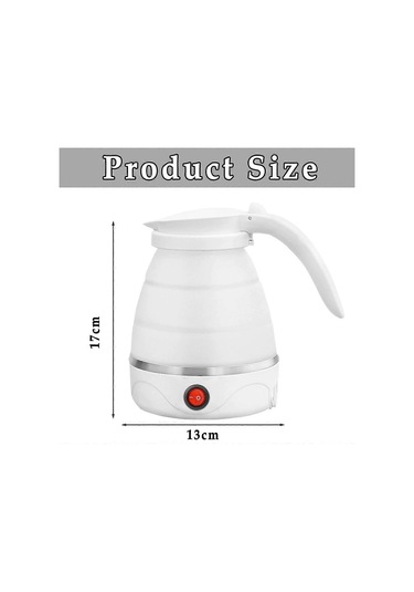 Katlanabilir Elektrikli Su Isıtıcısı, 0,6 L Elektrikli Su Isıtıcısı, Kamp Seyahatleri İçin 400 W Db Diğer