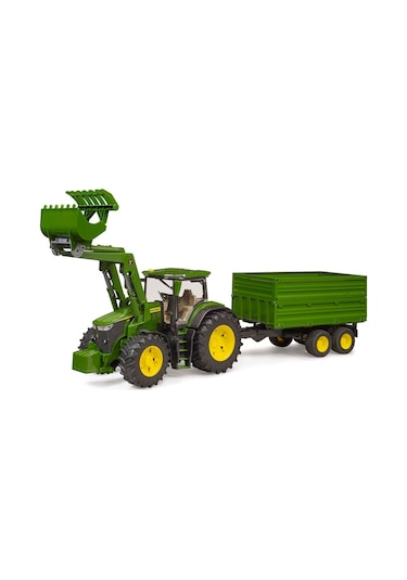 Bruder John Deere 7r 350 Kepçeli Traktör Ve Römork Çok Renkli
