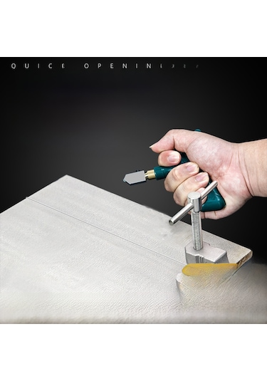 Hombey El Tutulu Seramik Ve Cam Kesici Aleti Seti - Hassas Kontrol, Dayanıklı Malzeme İle Ev Projeleri İçin Tam Zamanlı Kesim Aracı