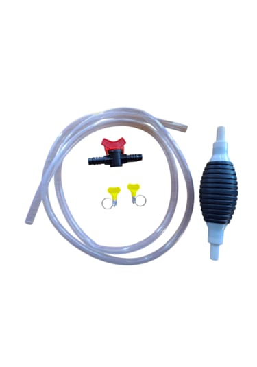 Vakumlu Plastik  Benzin Mazot Yakıt Su Yağ Sıvı Aktarım Transfer El Pompası "VAV