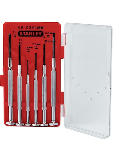 Stanley 166039 Saatçi Tornavida Takımı 6 Parça