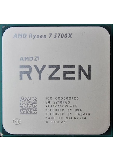 Amd Ryzen 7 5700x Am4pin 65w Fansız Tray