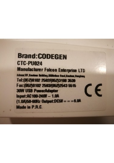 Codegen Usb Çoklayıcı 220 V
