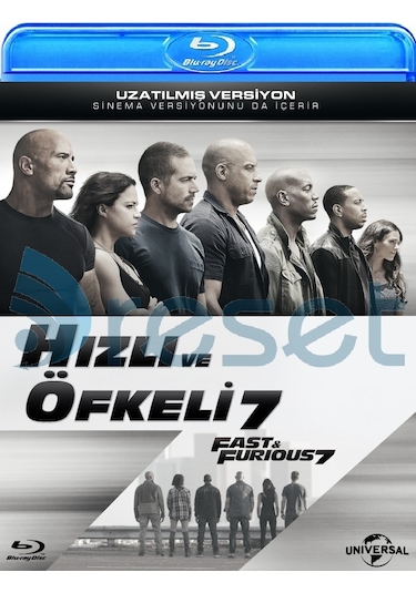 Fast & Furious 7 Hızlı Ve Öfkeli 7 Blu-Ray