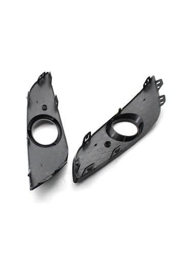 Sol Ve Sağ Ön Tampon Alt Izgara Döşeme Sis Lambası Kapağı Çerçeve Delik Çifti Seti Astra H Mk5 2007-2010 İçin Yedek