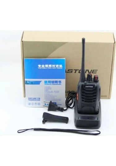 Zastone ZT-V68 2'li El Telsizi Siyah