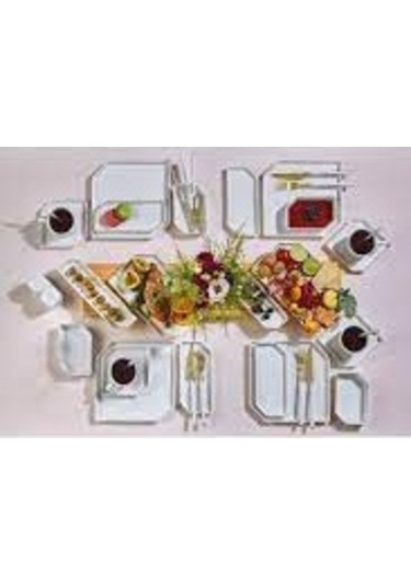 Neva N3527 Flex 42 Parça 6 Kişilik Kahvaltı Takımı Beyaz