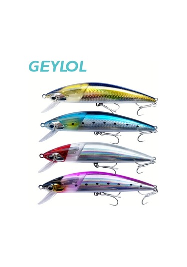 Fochsia Geylol 4 Adet Smng 12cm 38g Dalgıç Yüzey Yemleri Tatlı Ve Tuzlu Su İçin