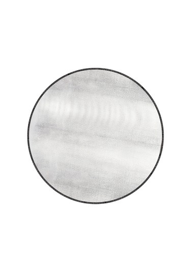 24 İnç Yuvarlak Ateş Çukuru Matı Yangına Dayanıklı Izgara Matı Güverte