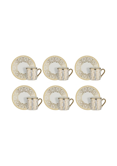 Neva N3507 Joven 6 Kişilik Kahve Fincan Takımı 90 Ml