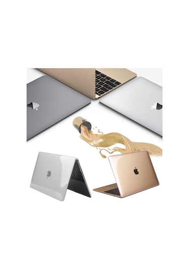Apple Uyumlu MacBook Pro Reti̇Na 13.3 A1502 A1425 Kılıf 2I1 Parlak Crystal
