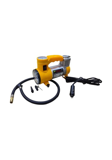 Elektrikli Araba Lastik Şişirme / 150 Psı - 12v / Taşınabilir Met