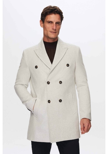 Ds Damat Regular Fit Bej Yakası Çıkartılabilir Kürklü Kaban 9HF08ORT10004 Bej Ds Damat Regular Fit Bej Yakası Çıkartılabilir Kürklü Kaban 9HF08ORT10004 Bej
