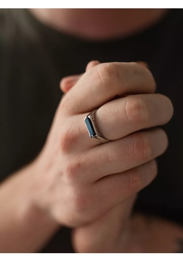 Monıchev Jewelry 925 Ayar Gümüş Ortodoks Halkası "kurtar Ve Koru" 244584829 Gri