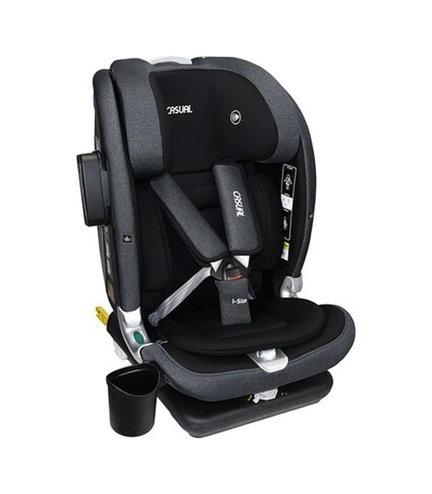 Casual Goldfix Plus I-size 76-150 Cm / 9-36 Kg Isofixli Oto Koltuğu Siyah
