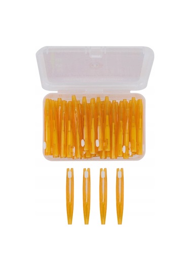 Hangfox 60 Adet Turuncu Teleskopik Diş Arası Fırça - Zr-7966 Modeli, Yumuşak Tüylerle Diş Aralıklarını Ve Protezleri Temizler, Ağız Sağlığı İçin Kolay Kullanım