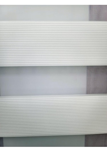 Bbb Mikro Pliseli Stor Zebra Perde Beyaz Mz483
