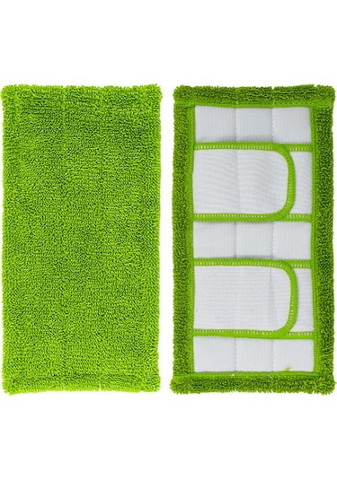 Kosona Ev Temizliği İçin Swiffer Uyumlu Islak/kuru Mop Bezi - Dayanıklı Malzeme, Pratik Kullanım, Yeşil Renk, Tekli Opp Paket Yeşil