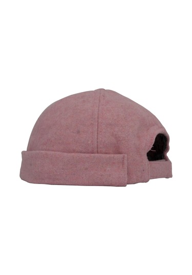 Şapkadan Kışlık Yünlü Hiphop Bere Pudra Docker Şapka 45645dr56681 Pudra
