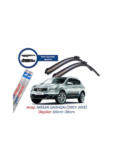 Nissan Qashqai Muz Silecek Takımı 2007-2013