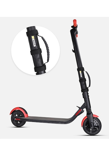 Rhinowalk Sk100 Scooter Çapı 7 Cm'nin Altındaki Çubuklar İçin Uygun Kolu Denge Bisiklet Kayışı Kolu Siyah
