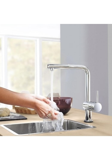 Grohe Minta 32168000 Tek Kumandalı Spiralli Eviye Bataryası