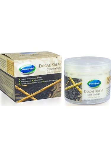 Mecitefendi Doğal Çörekotu Yağı Kremi 100  ML
